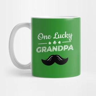 One Lucky Grandpa - Funny St Patrick Day Mug